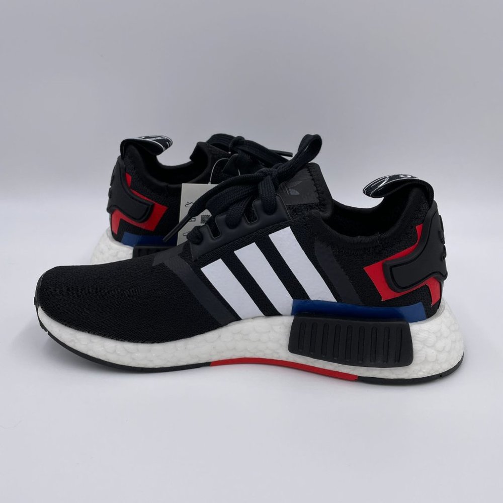 Adidas NMD R1 Black / White Womens Shoes - Picture 2 of 8
